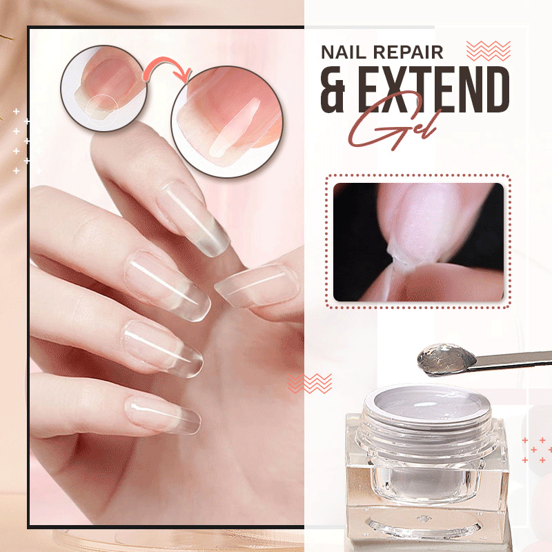 Nail Repair Extend Fiber Gel Crystal Silk UV Fiberglass Gels Nail Art Manicure Transparent Glue Broken Nails Repaired Gel Dropsh