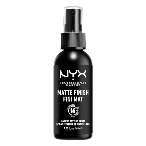 NYX PROFESSIONAL MAKEUP Makeup Setting Spray, Matte Setting Spray for 16HR Make Up Wear