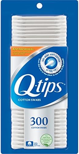 Q-tips Cotton Swabs ,SWAB,QTIPS,ANTIBAC,300/PK