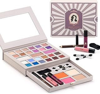 Color Nymph Makeup Kit for Women Full Kit Makeup Gift Set All in One Makeup Kit with 24 Colors of Eyeshadow, Makeup Brushes, Lip Glosses, Eyeliner Pencil, Mirror