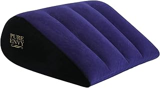 Sex Adult Toys Cushion Wedge Triangle Pillow Inflatable Ramp Support for Deeper Position Positioning Men Women & Couples Easy Inflate