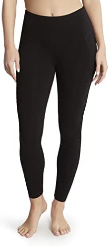 Jockey Women's Cotton Stretch Basic Ankle Legging with Side Pocket