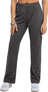 Champion Women's Lightweight Lounge Comfortable Jersey 31.5" Pants (Plus Size Available)
