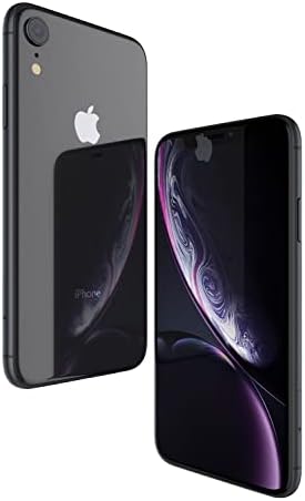 Apple iPhone XR, Fully Unlocked, 64 GB - Black (Renewed)