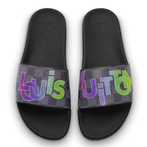LOUIS VUITTON SANDAL AND SLIDE